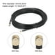 thumbnail image 2 of Cables coaxiales Uxcell 240 Tipo SMA Macho a SMA Macho Cable coaxial de baja pérdida 24.6FT Negro 1Pcs, 2 of 5