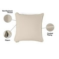 thumbnail image 3 of Covermates Pillow Cover - Weather Resistant, Full Side Zipper, LuxeGuard Collection, Sand Stripe, 3 of 6