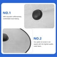 thumbnail image 3 of Pungan grease screen Stainless Steels Frying Pan Splatter Guard Kitchen Grease Splatter Screen Oil Splatter Guard,12.8"X12.8"X1.57", 3 of 10