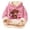 Pink, variant on Kids Highland Cow Sweatshirt- Soft Lined Christmas Sweatshirts with Highland Cow Print, Cozy Warm Kids Jacket Top for Winter Outdoor Play and Holiday Activities