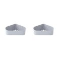 thumbnail image 3 of Youkk Fan-shaped For Vertical Space Utilization No Drilling Required Easy To Install Grey Grey 2Set, 3 of 6