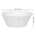 thumbnail image 2 of 500 Pcs Cupcake Liners Muffin Liners Baking Cups Paper Cupcake Liners Wedding Cupcake Liners For Baking, 2 of 8