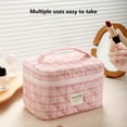 thumbnail image 6 of Miogawg Large Makeup Bag, Cute Cosmetic Bag For Women, Toiletry Bag, Travel Make Up Organizer Bag, 6 of 9