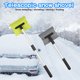 thumbnail image 1 of Ganfancp Aleación de Aluminio Telescópica Nieve Cepillo Pala de Hielo Coche Nieve y Hielo Eliminación Ayudante Rebajas Flash Deals 1* Espátula, 1 of 2