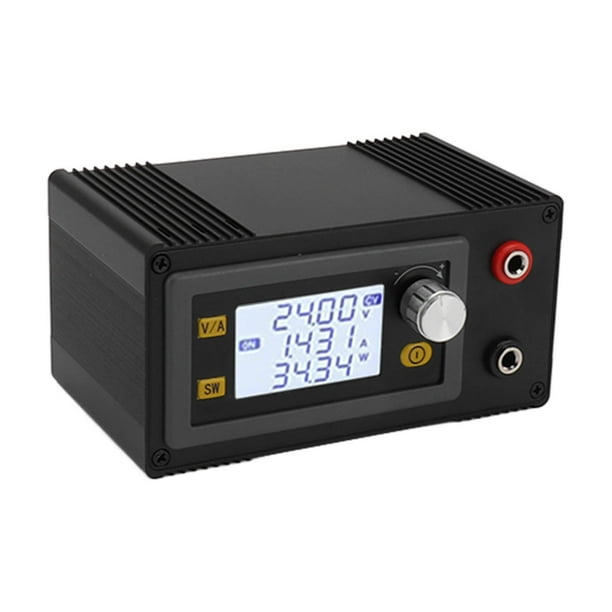 Regulador de voltaje variable convertidor de potencia de refuerzo Protección de tiempo de espera Pantalla LCD multifuncional para experimentos de laboratorio escolar ANGGREK Otros