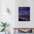 thumbnail image 3 of JEUXUS South Korea Seoul Night Travel Poster Canvas Wall Art Decor Print 16x20 inch 12\x16\, 3 of 4