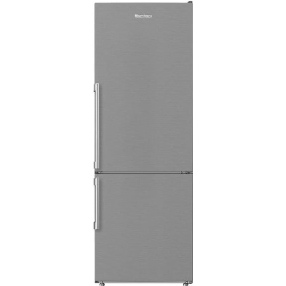 Blomberg BRFB1045SS 24" Wide 11.4 Cu. Ft. Counter-Depth Bottom Freezer Refrigerator