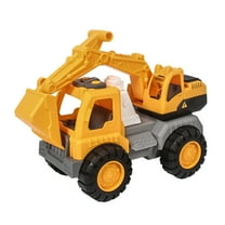Fridja Children Forward Propulsion Excavator Dump Truck Play Sand Engineering Excavator Toy Car Xmas Gift