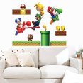 thumbnail image 3 of Pegatina de pared 3D, pegatina de pared de Super Bros, calcomanías de vinilo removibles, decoración artística para guardería, decoración artística para guardería, decoración para el hogar y la habita, 3 of 4