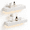 White-2, variant on White 2-Pack Floating Wall Shelves with Drawer and LED Motion Lighting