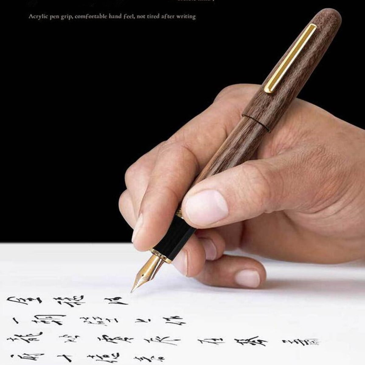 1 x Fountain Pen,  0.5mm Iridium Fine(F) Nib Writing Gift Business Graduation