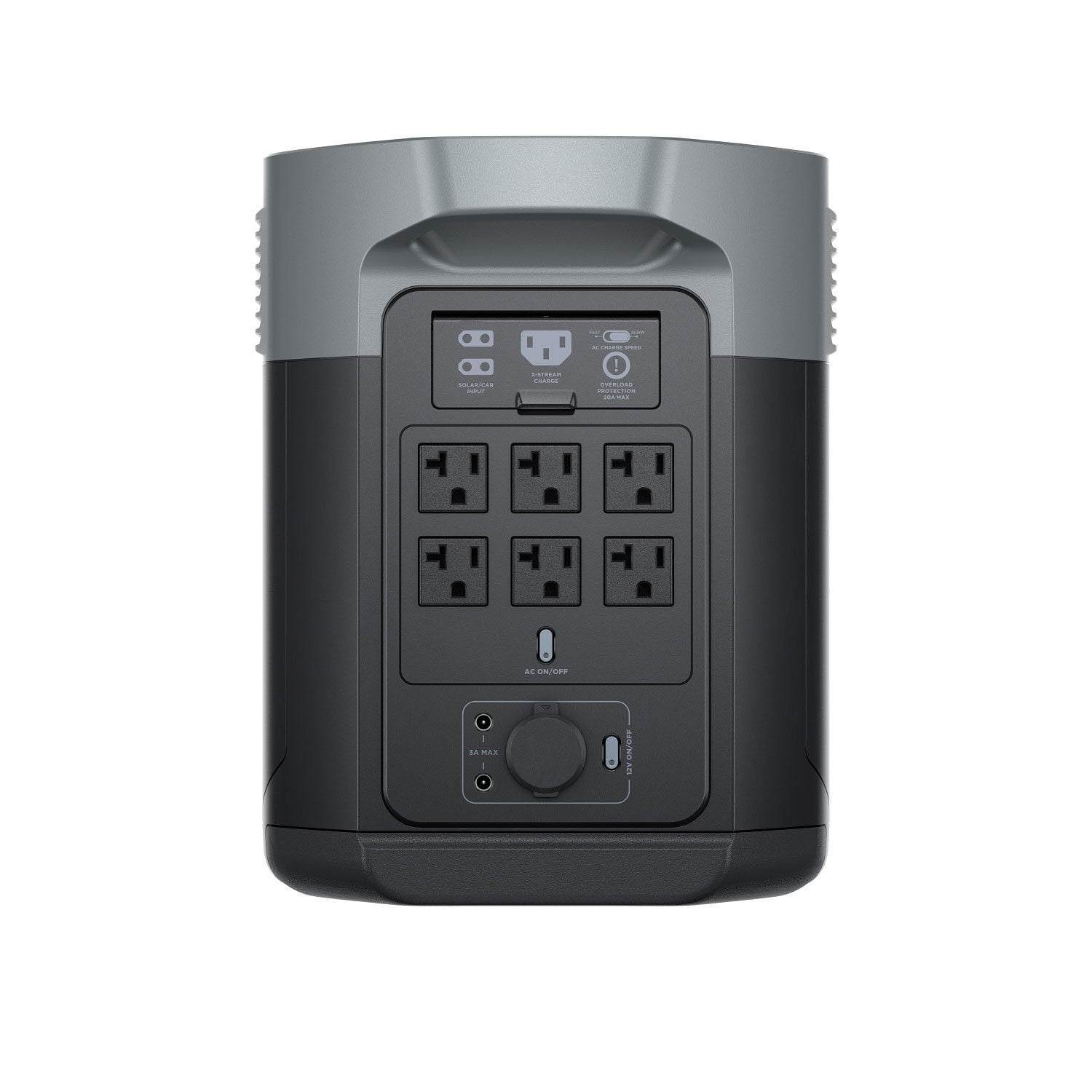 新品未使用　　DELTA 2 Max EcoFlow Battery Generator DELTA 2 Max Solar Generator, 2400W