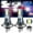 As shown, variant on PULMCheerger 2pcs H7 Led Headlight Bulb Kit Car Fog Light Bulbs High Low Beam 110w 30000lm Super-Bright 6000k White
