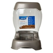 Angle View: Petmate Cafe Pet Feeder - Pearl Tan 12 lbs Pack of 2