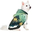 thumbnail image 2 of Haiem Watercolor Turtle3 for Winter Dog Hoodie Sweatshirts with Pockets Warm Dog Clothes for Small Dogs Chihuahua-Large, 2 of 7