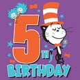 thumbnail image 2 of Girl's Dr. Seuss Cat in the Hat and Friends Birthday Graphic T-Shirt, 2 of 4