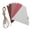 Pink, variant on Festive Triangle Flags Banner Camping Outdoor Tent Hanging Decoration for Birthday Party Festival Supplies