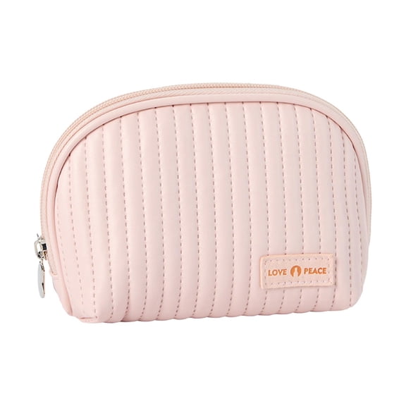 Cute Makeup Bag Mini Cosmetic Pouch For Women Small Quilted Beauty Bag Handy Zipper Pouch