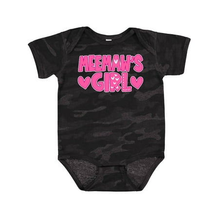

Inktastic Meemaw s Girl Gift Gift Baby Girl Bodysuit