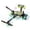 ZHA02-Green, variant on Hoverboard Go Kart Set, 6.5" Self Balancing Electric Scooter for Kids with LED Light-Up Wheels and Bluetooth