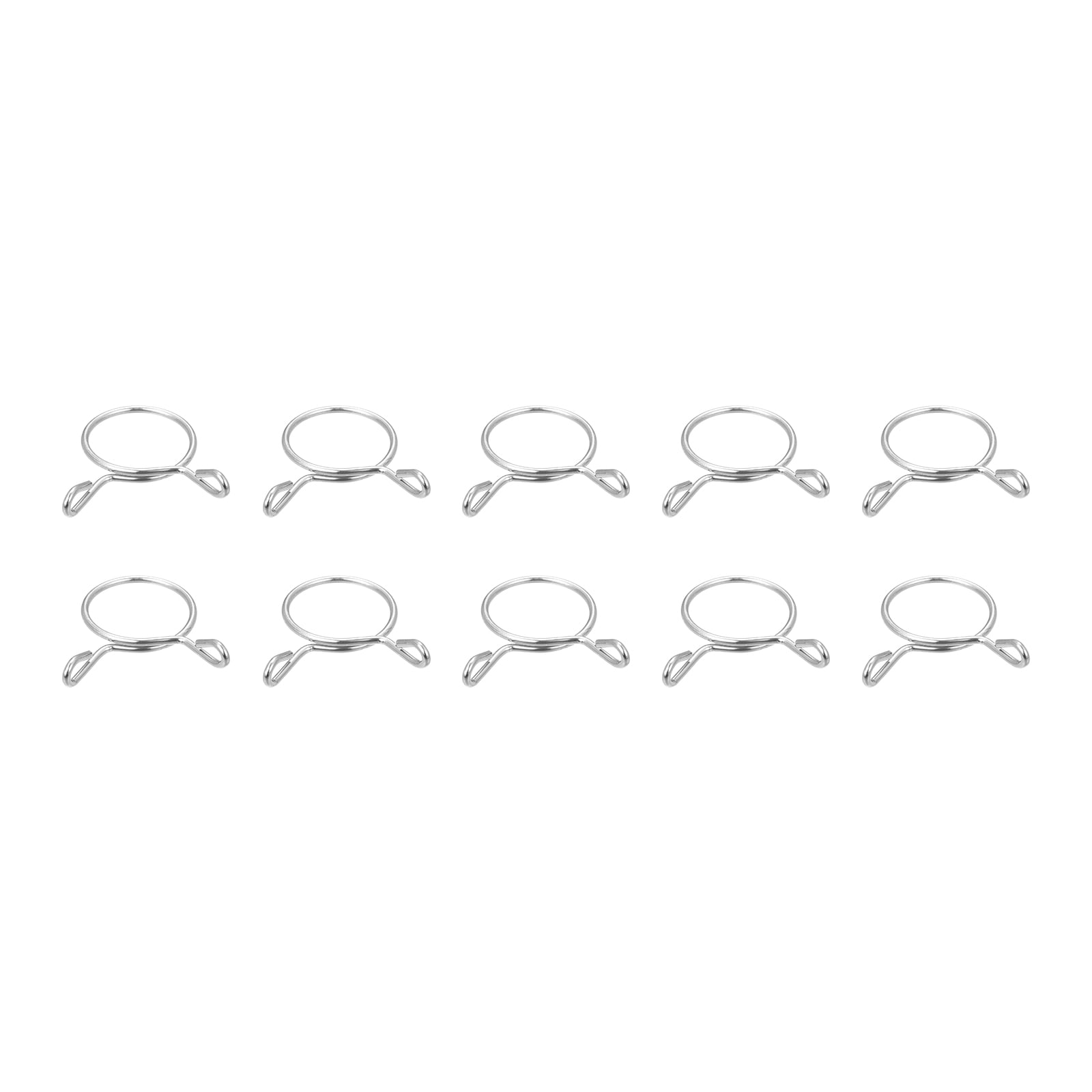 Combustible Línea Manguera Clips, 100uds 4mm ID Ajuste 2.5-3mm Manguera