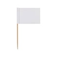 thumbnail image 2 of Monstrate 200x banderas blancas de palillos de en blanco para decoración creativa de pastel banderas de palillos de seguras e higiénicas Kits de decoración para fiestas, 2 of 6
