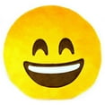 thumbnail image 2 of Emoticon Smile Face Plush Pillow (Available in a pack of 6), 2 of 3