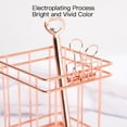 thumbnail image 2 of Metal Wire Makeup Brush Holder Pen Holder for Desktop Organizer Ruler Container Cup Pencil Holder Modern Home Business Commercial Office School Decor Desk Organization, 2 of 9