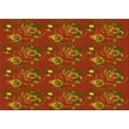 thumbnail image 1 of Ahgly Company Machine Washable Indoor Rectangle Transitional Dark Bisque Brown Area Rugs, 2' x 4', 1 of 7