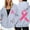 Grey, variant on Women Sherpa Lined Sweatshirt for Cancer Awareness 2025 Fall Zip Pullover Oversized Crew Neck Hoodies Fashion Outfits Winter Clothing (Black, XXXL)
