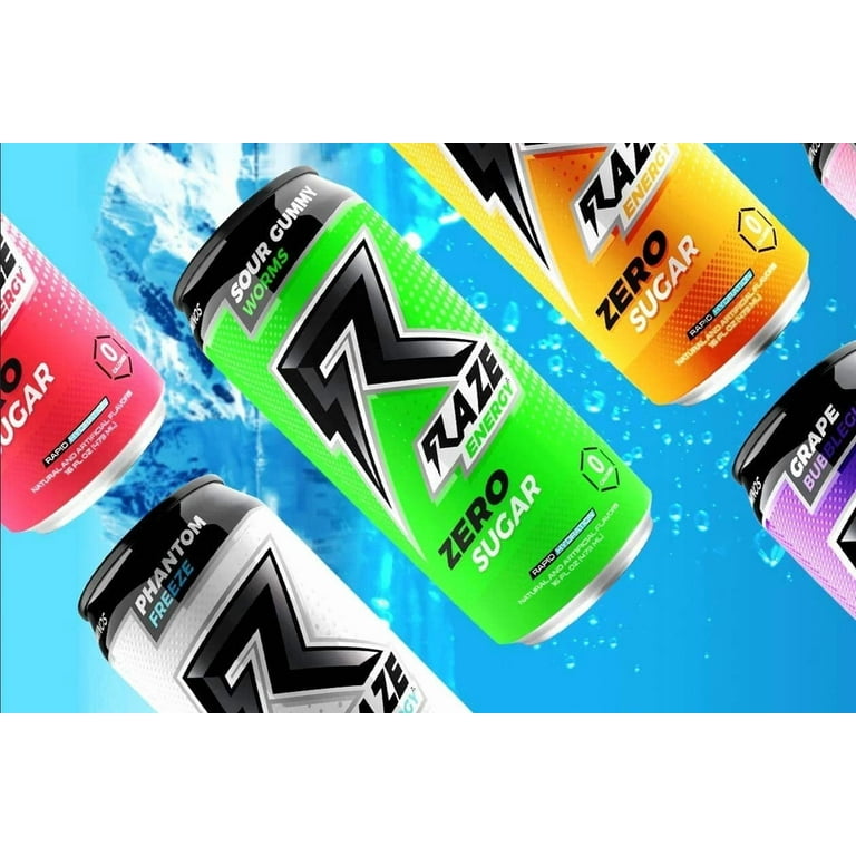 Repp Sports Raze Energy Sour Gummy Worms - Walmart.com