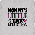 thumbnail image 4 of Inktastic Mommy's Little Tax Deduction Pink Hearts Boys or Girls Long Sleeve Toddler T-Shirt, 4 of 5
