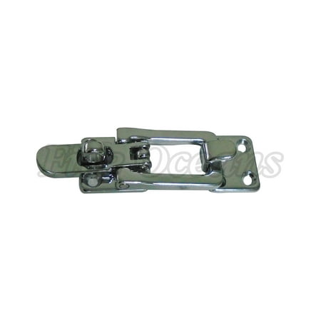Chrome Distributor Hold Down Clamp - Five Oceans Hold-Down Clamp, Flat Mount - BC 605