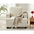thumbnail image 3 of papajet Sofa, Comfy Couch with Deep Seats- Armchair, Modern Couch for Living Room, Offwhite Boucle, 3 of 5