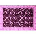 thumbnail image 1 of Ahgly Company Indoor Rectangle Oriental Purple Traditional Area Rugs, 8' x 10', 1 of 4