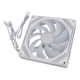thumbnail image 1 of Ventilador De PC, Ventilador De Chasis ARGB, Diseño De Lente Infinita De Bajo Ruido, 140x140x25 Mm Para Enfriador De CPU, Disipador De Calor, Carcasa De PC, 1 of 7