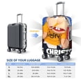 thumbnail image 6 of Lsque Sml Jeffy Printed Luggage Cover, Travel Luggage Protector,Scratch and Dirt Resistant, Fits 18-32 Inch Luggage - Large, 6 of 9