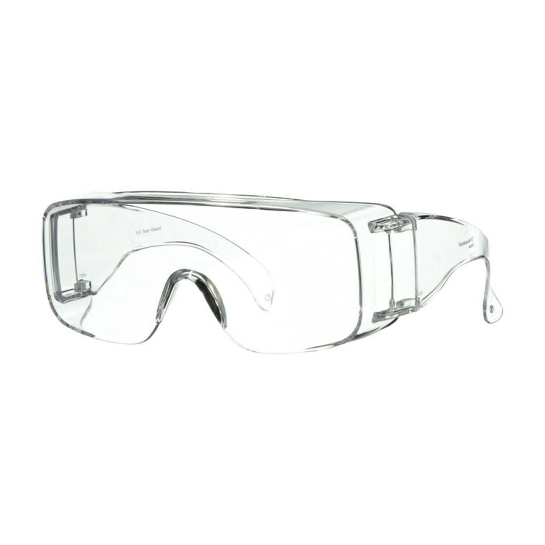 3M Over-the-Glass Clear Lens Eyewear Protection, Clear Frame