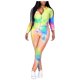 thumbnail image 2 of Puntoco 2 piezas moda casual tinta tie-dye impresión cuello alto cremallera traje deportivo liquidación Puntoco Puntoco-6083, 2 of 4
