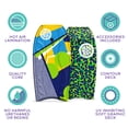 thumbnail image 3 of Bloo Tide 40'' Bodyboard, Green, Leash Included, 3 of 10