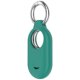 thumbnail image 5 of Funda de silicona a prueba de golpes con llavero para Galaxy SmartTag 2 Wdftyju Verde, 5 of 9
