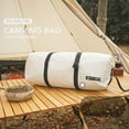 thumbnail image 3 of Bolsa de Lona Impermeable Grande para Viajes Sunnimix Bolsa Resistente con Correas, 3 of 8