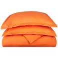 thumbnail image 1 of Vanessa Collection MF1500TXDC SLOR en Microfibre Simple XL Housse de Couette Set Solid&44; Orange, 1 of 1