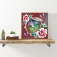 thumbnail image 4 of Cuadros Decorativos 5D DIY Diamond Painting Kits Dolphin Full Square Drill Wall Craft (20x30cm) Likrtyny embutido en tela, 4 of 9
