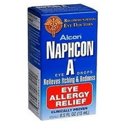 Naphcon A Antihistamine Eye Drops For Eye Allergy Relief, 15 Ml