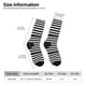 thumbnail image 2 of Balery Black And White Stripes Calcetas Largas con Estampado para Hombre y Mujer – Suaves y Transpirables, Talla Única (US 5-11), 2 of 6