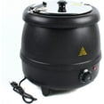 thumbnail image 6 of FETCOI 10L Soup Kettle, 400W PP Shell Commercial Electric Soup Warmer 110V Black Countertop Food Kettle Warmer Restaurant Stainless Steel Pot for Home & Commercial, 6 of 9