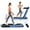 Blue, variant on SuperFit 2.25HP 2 in 1 Folding Treadmill W/ APP Control Speaker Remote Control Blue