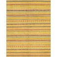 thumbnail image 1 of Ahgly Company Indoor Rectangle Abstract Orange Abstract Area Rugs, 2' x 5', 1 of 6