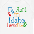 thumbnail image 4 of Inktastic My Aunt in Idaho Loves Me Boys or Girls Baby Bodysuit, 4 of 5